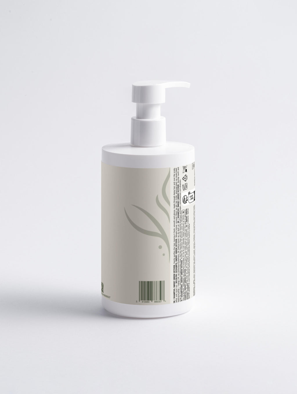 TheNordhavn Gloss Wash ingrediënten achterkant fles