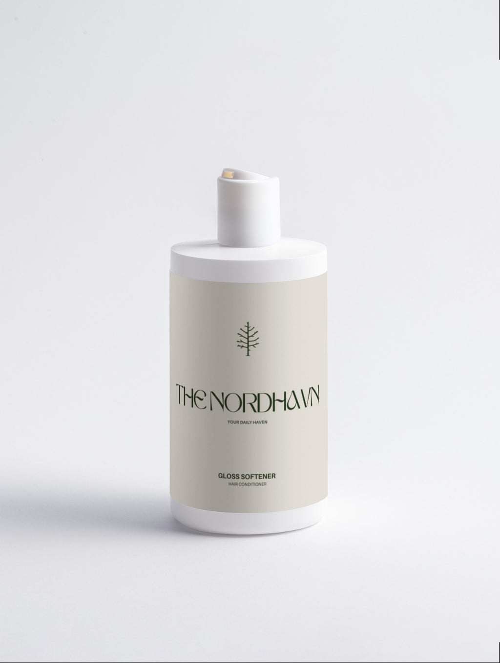 TheNordhavn Gloss Softener conditioner fles voorkant naturlijk haar